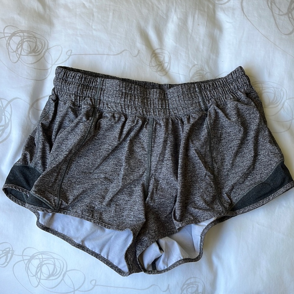 Grey Lululemon Athletic Shorts size 8